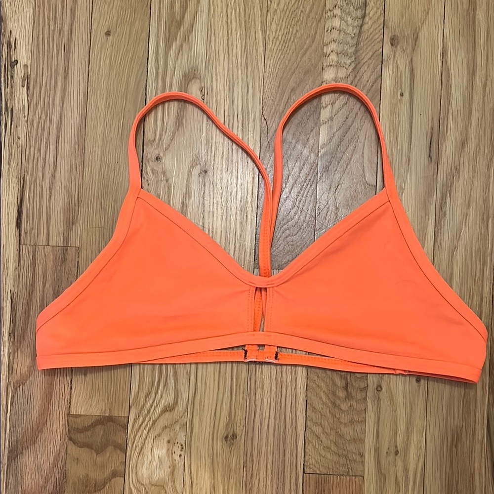 Orange Women's Swimsuit Top